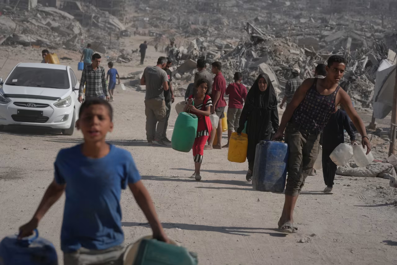 State Department says it sent a team to help surge aid into Gaza