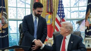 Trump commends victory of New York’s mayor-elect Mamdani at White House meeting