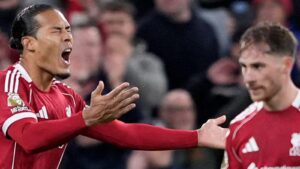 Van Dijk slams ‘nervous’ Liverpool as teammates sets embarrassing club record