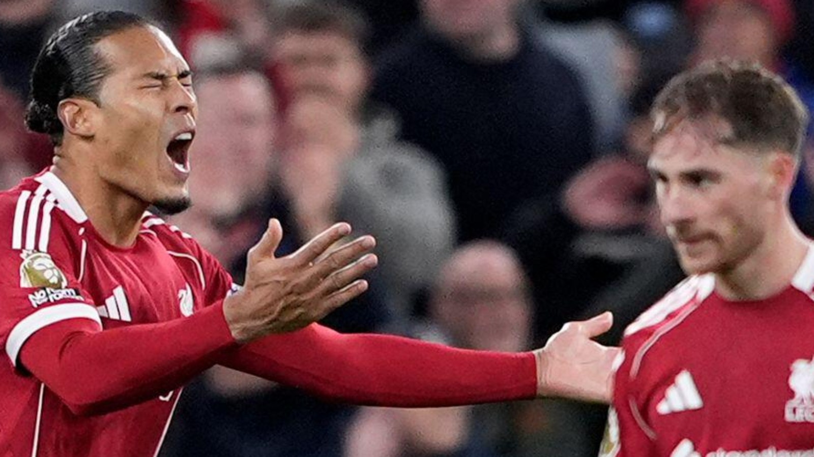 Van Dijk slams ‘nervous’ Liverpool as teammates sets embarrassing club record