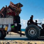 ‘We’re chasing what’s left of life’: Gazans journey back to destruction