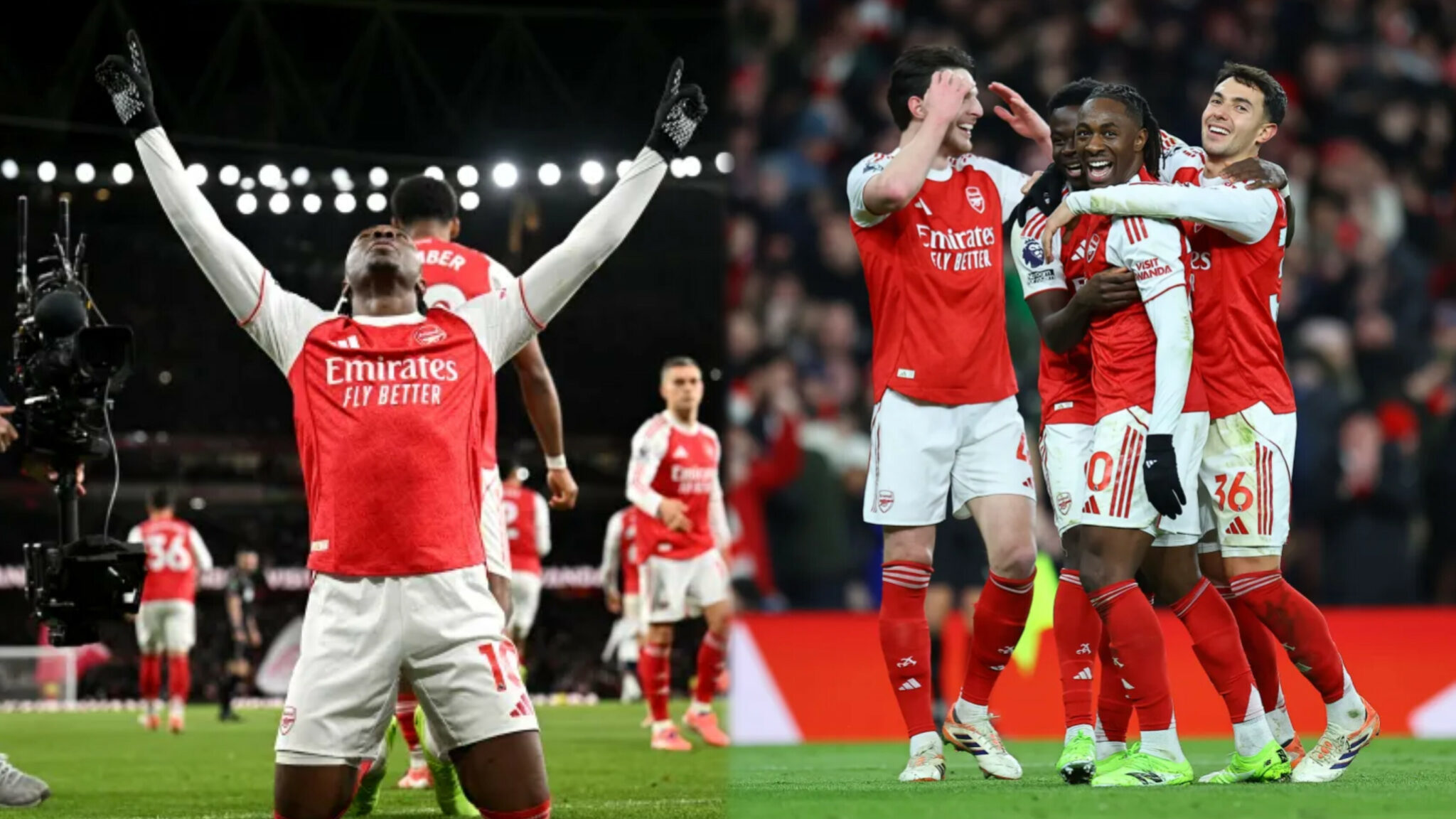 EPL: Eze hat-trick secures Arsenal’s dominant derby win over Spurs