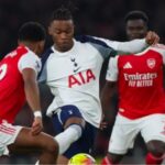 Eze nets hat-trick as Arsenal thrash Spurs to strenghten EPL lead