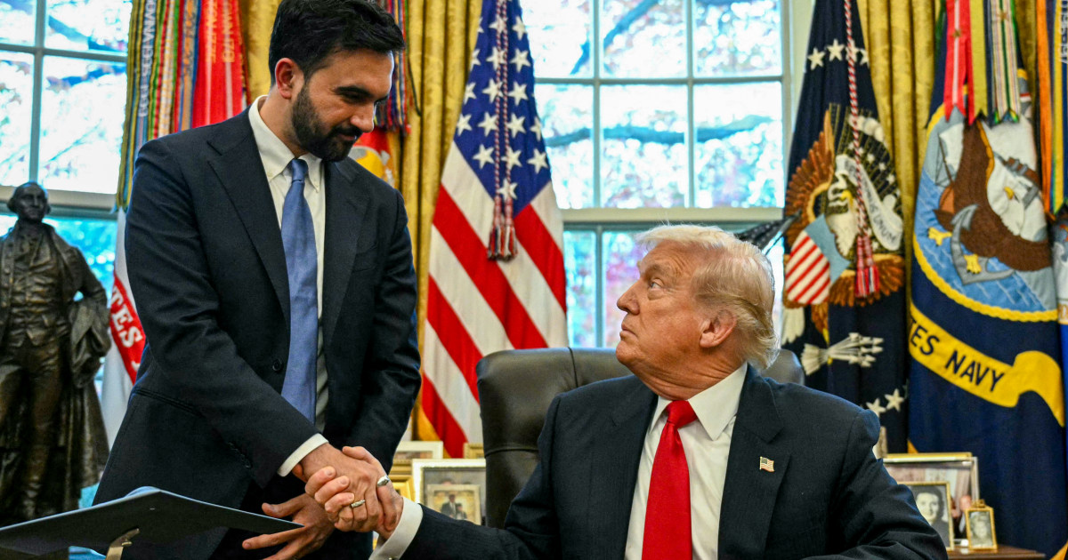 Trump and Zohran Mamdani find common ground: From the Politics Desk