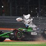 Nico Hulkenberg crashes out of Qatar GP causing safety car as McLaren strategy comes under fire