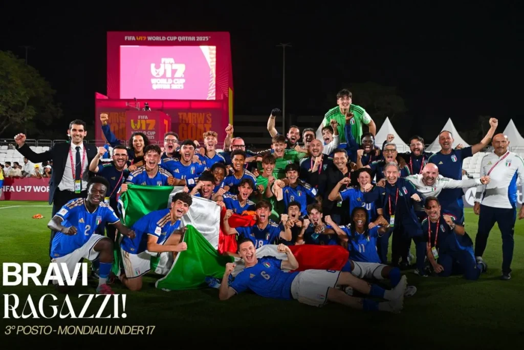 Italy defeats Brazil to claim U-17 World Cup bronze
