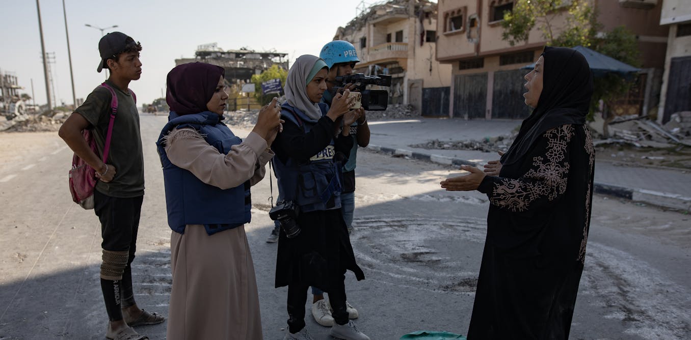 Israel is still not allowing international media back into Gaza, despite the ceasefire