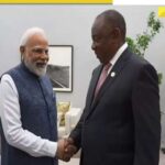 PM Modi holds bilateral meeting with South African President Ramaphosa on G20 sidelines in Johannesburg