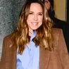 Mel C brings back her Sporty Spice style in a surprisingly affordable blue cinched shirt