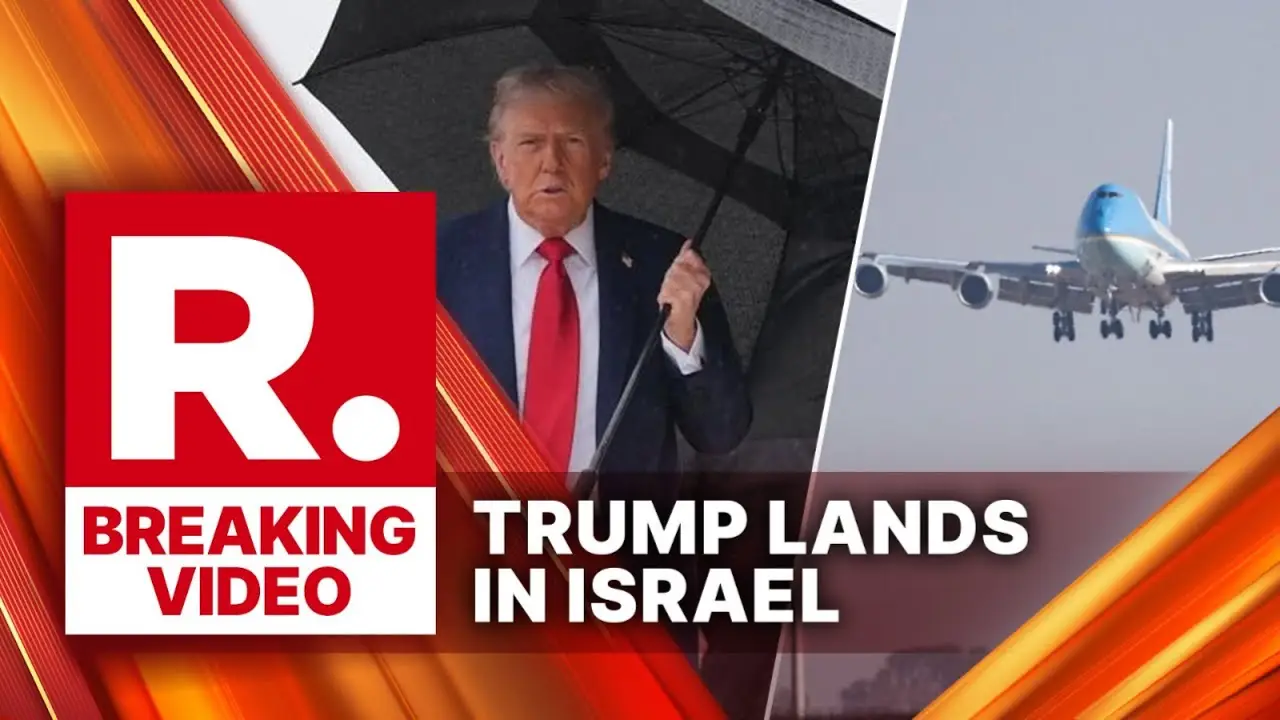 US President Trump Welcomed By Israel PM Netanyahu Amid Hostage Release | Gaza War