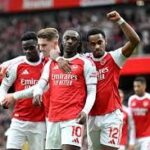 EPL: Arsenal Beat Tottenham 4–1 As Eze Scores Hat-Trick