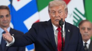 How will Donald Trump enforce his plan for Gaza?