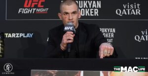 Watch: ‘You’re supposed to be a champion of this sport’ – Garry details backstage clash with Chimaev after UFC Qatar win