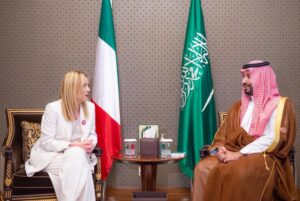 Saudi Crown Prince, Italy’s Meloni Discuss Regional Developments