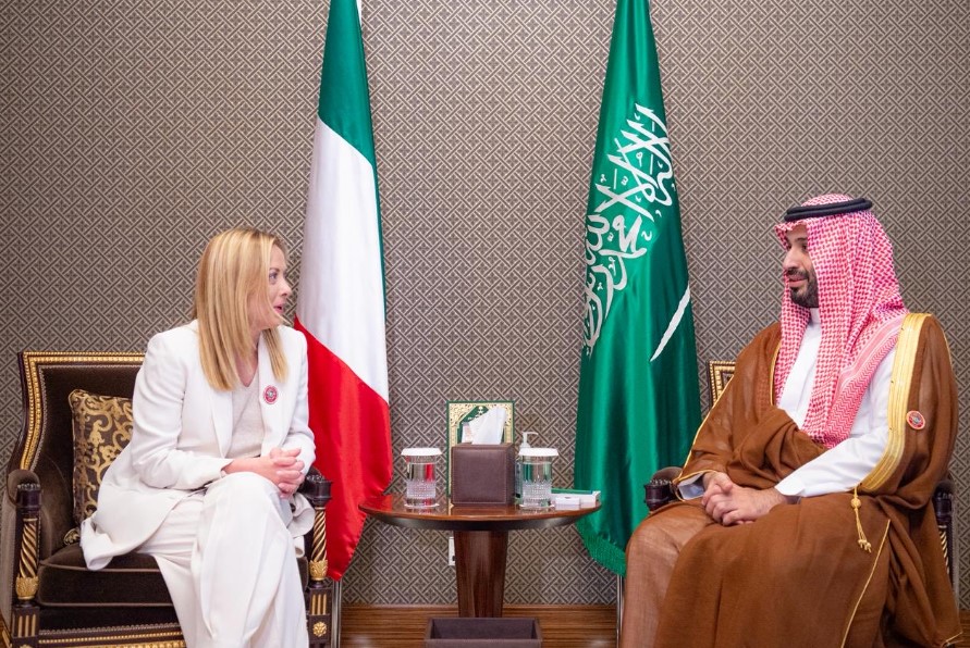 Saudi Crown Prince, Italy’s Meloni Discuss Regional Developments