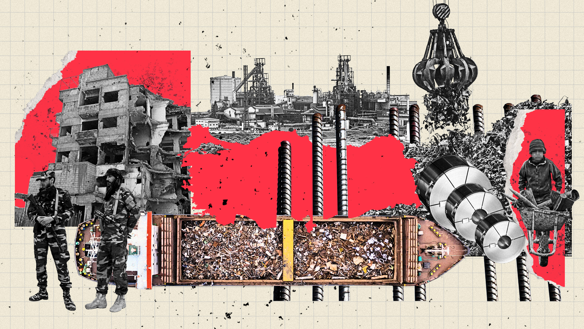 Scrap wars: How child labour and conflict feed steel boom in Turkey