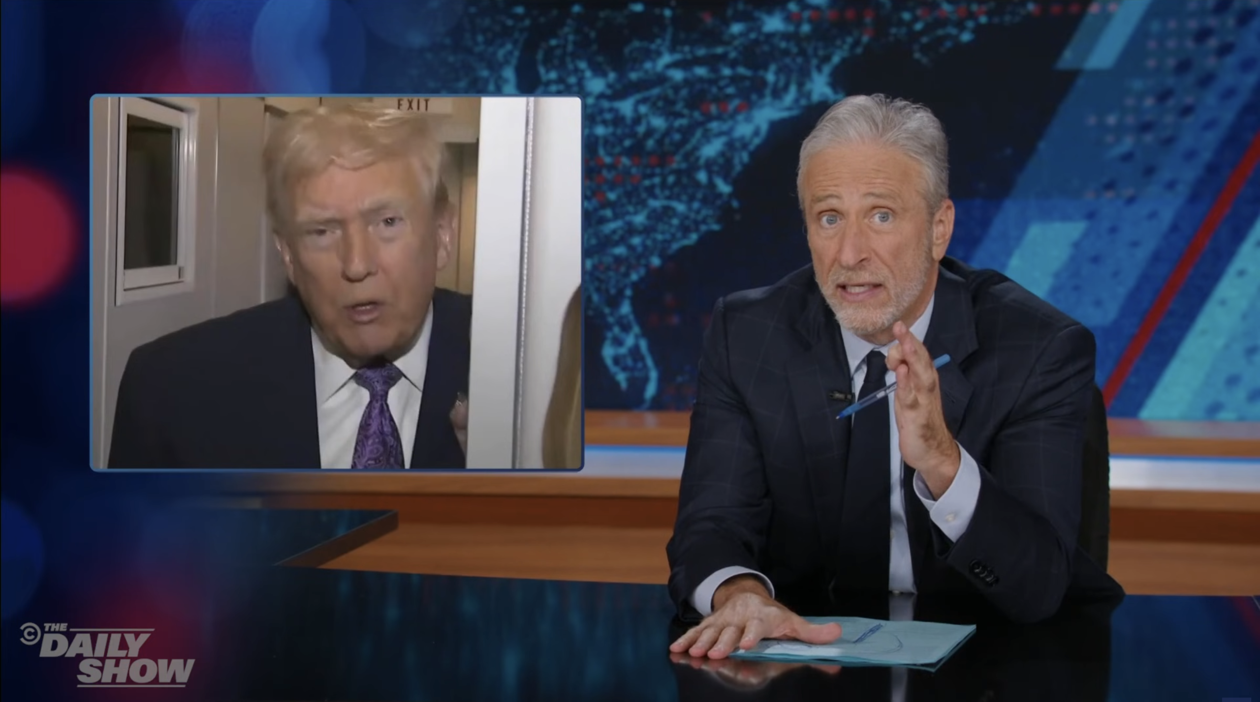 Jon Stewart Unpacks Trump Calling Tim Walz The R-Slur: “On Thanksgiving?!”
