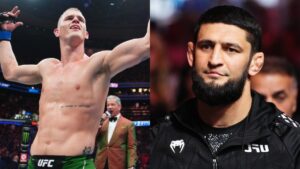 Ian Machado Garry and Khamzat Chimaev explain UFC Qatar incident backstage