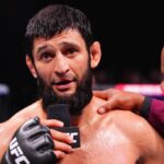 Khamzat Chimaev reveals the reason behind his shove on Ian Machado Garry