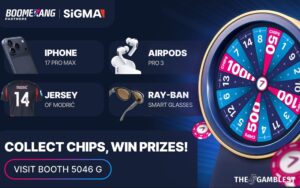 Boomerang Partners has announced a gift auction at their booth during the upcoming SiGMA Europe 2025 in Rome