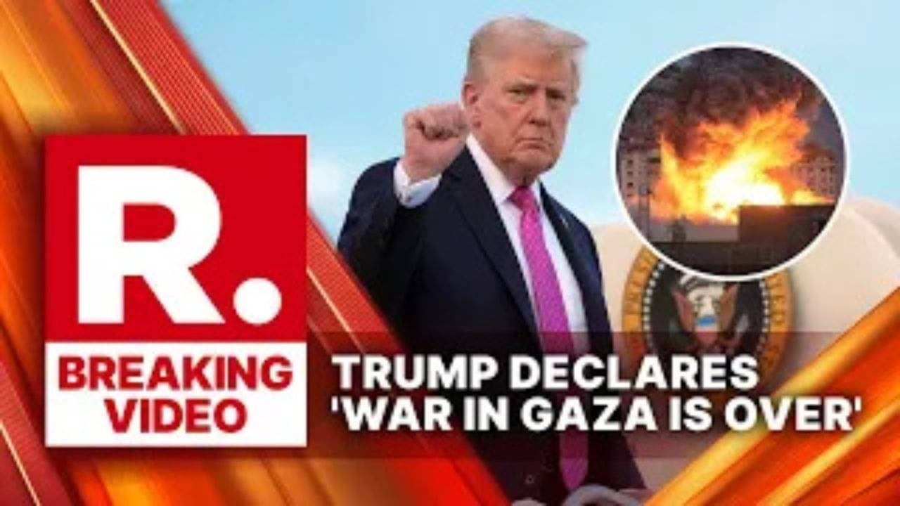 President Trump Declares ‘War in Gaza Is Over’ Ahead of Israeli Hostage Release