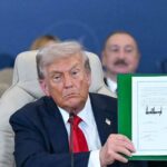 Trump hails ‘tremendous day for Middle East’ as leaders sign Gaza declaration