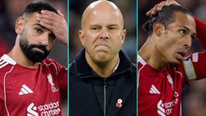 Liverpool crisis: Five Prem tables to show champions’ shocking decline
