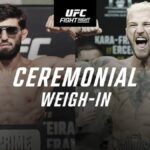 UFC Qatar Ceremonial Weigh-In Video