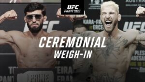UFC Qatar Ceremonial Weigh-In Video