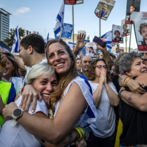 A Divided Israel Unites in Joy as Hostages Come Home
