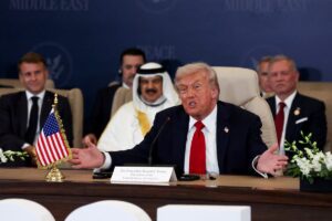 Trump-Gaza latest: US president says ‘beautiful day is rising’ as he signs peace plan at Egypt summit