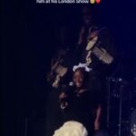 Nigerian Singer, Adekunle Gold’s Daughter Melts Hearts As She Introduces Dad On Stage In London (Video)