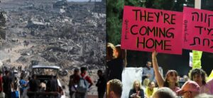 Families await hostage release as Palestinians return to ‘ghost town’ during Gaza ceasefire