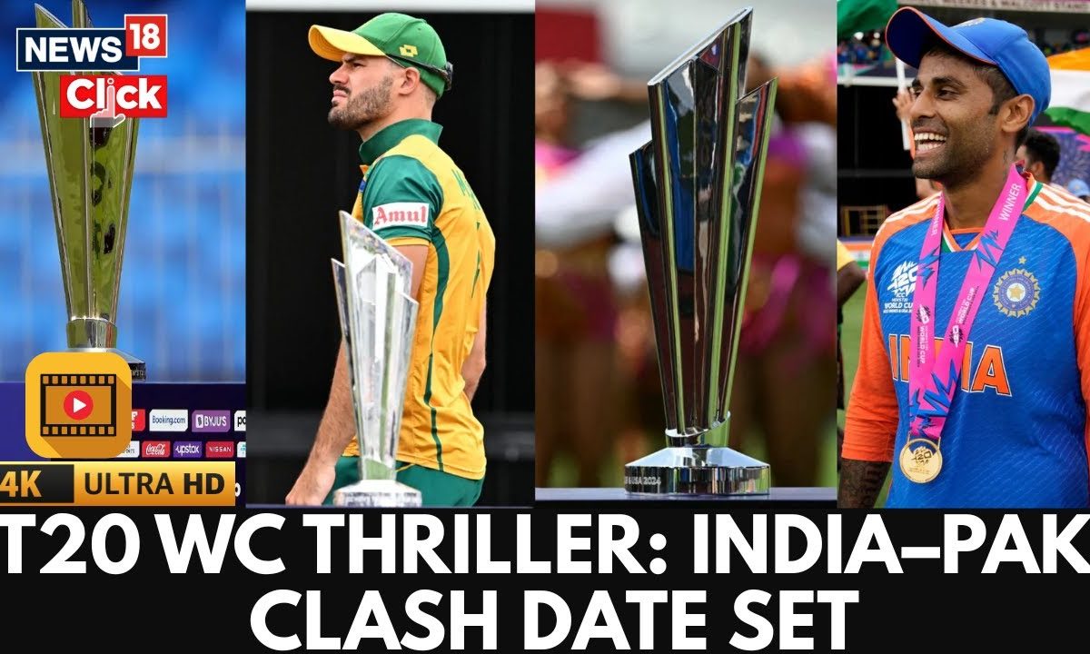 T20 World Cup 2026 Schedule Out: India vs Pakistan Clash Confirmed | T20 WC 2026 | Sri Lanka | 4K