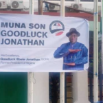 2027: Goodluck Jonathan’s Campaign Posters Resurface at PDP Convention