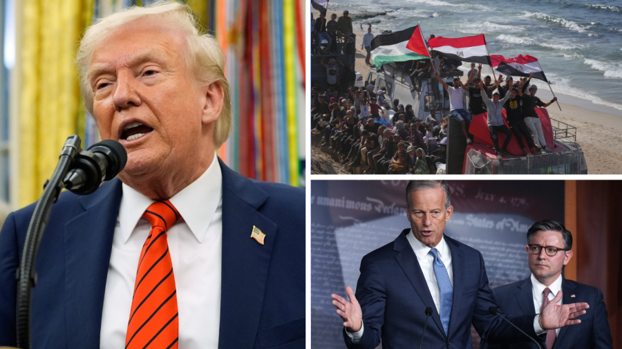 Sunday shows preview: Trump admin begins layoffs amid shutdown; Gaza ceasefire in place