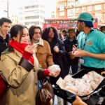 Londoners queue for 24 hours to win ‘lifetime’ of free Popeyes chicken meals