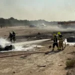 Dubai Emergency Teams Spring To Work At IAF Tejas Crash Site