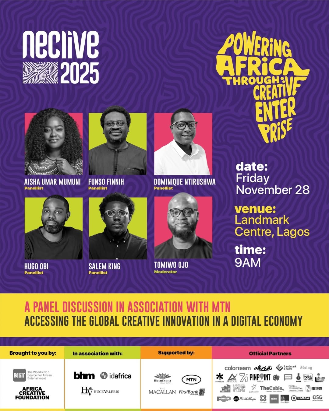 NECLive 2025 panel discusses diaspora markets and value retention in Africa’s creative economy