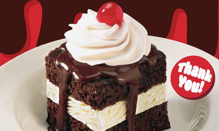 Shoney’s Continues its Tradition of Treating America’s Sweet Tooth to its World Famous Can’t Miss Hot Fudge Cake; and It’s FREE for All, No Purchase Required