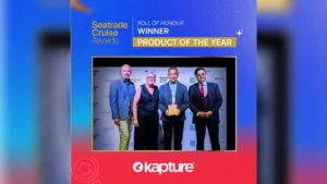 Kapture CX Wins ‘Product Of The Year’ At 2025 Seatrade Cruise Awards
