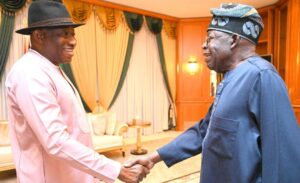 JUST IN: Jonathan Returns From Guinea-Bissau, Meets Tinubu in Aso Rock – Full Details
