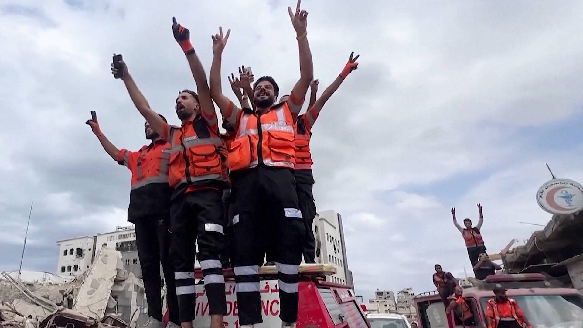 “Celebration and Sadness”: Reaction from Gaza as Israel & Hamas Agree to First Phase of Ceasefire Deal