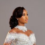 Regal Elegance Awaits You With This Sparkling White Wedding Bridal Look
