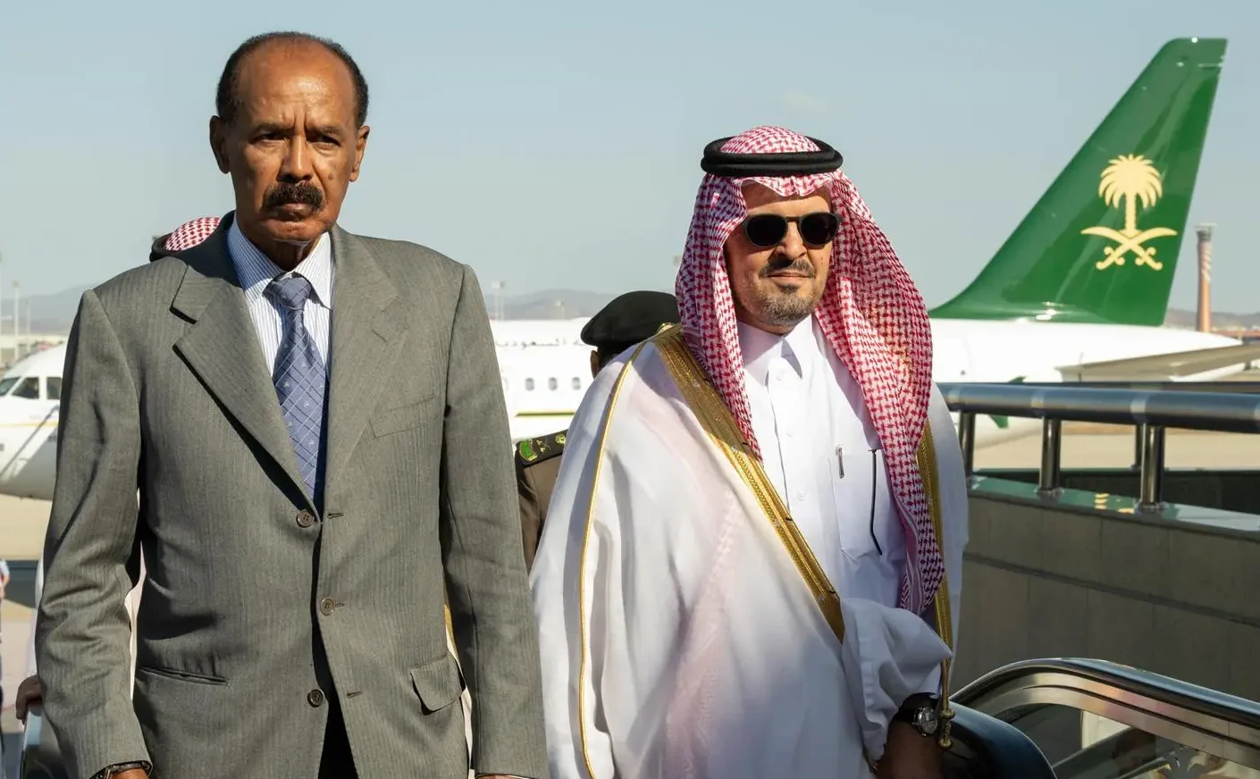 Eritrea’s President Arrives in Saudi Arabia