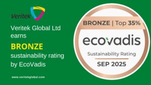 Veritek Global Earns EcoVadis Bronze Medal in Sustainability Management