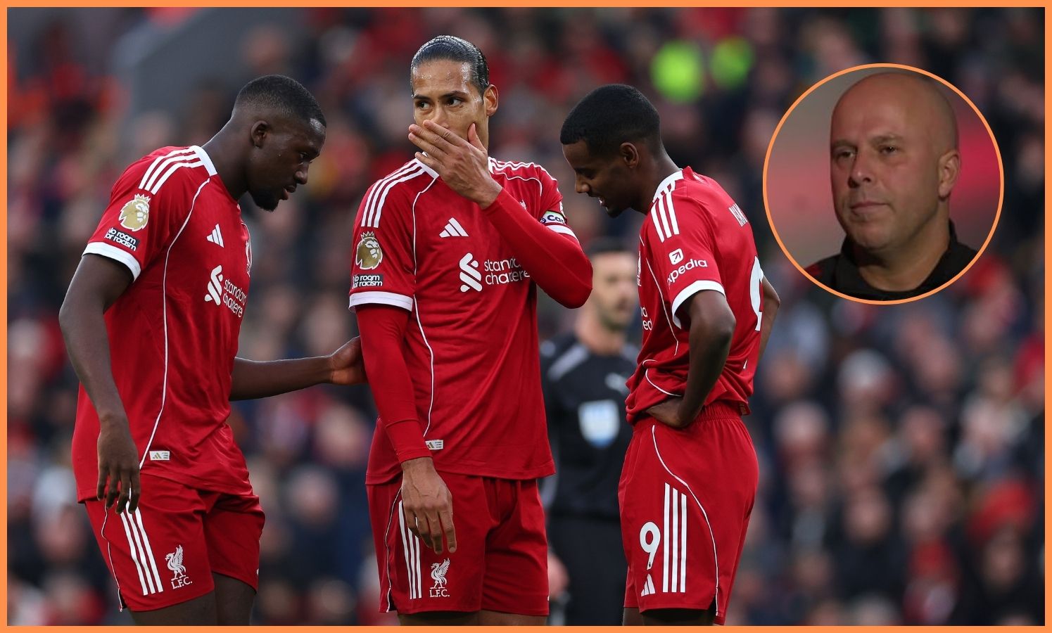 Not ideal: Arne Slot admits he’s “confused” by Liverpool’s sudden drop in form