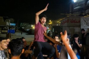 Celebrations erupt in Gaza and Israel on news of deal to end two-year war
