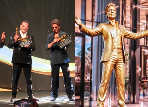 HISTORIC: Dubai Tower named after Shah Rukh Khan, Shahrukhz By Danube, launched; to have a statue of King Khan; SRK says, “Meri maa zinda hoti toh bahut khush hoti!”; adds, “Eid ke chand ki tarah main bahar kam aata hoon. Lekin jab aata hoon, tab ka