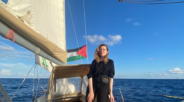 ‘I’m prepared for what might happen’: novelist Naoise Dolan approaches Gaza on next flotilla